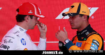 Zu spät in der Pressekonferenz: Strafen für Leclerc und Norris?
