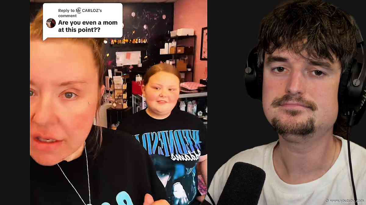 Moeder gebruikt kind om de wereld te ragebaiten