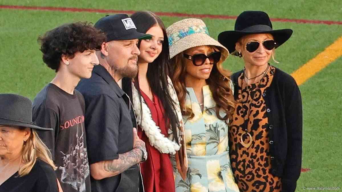 Nicole Richie's rarely-seen mother celebrates granddaughter's graduation... after teenager revealed new identity