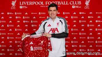 Andoni Iraola appointed new Liverpool head coach: Ex-Bournemouth boss replaces sacked Arne Slot as he signs two-year deal at Anfield