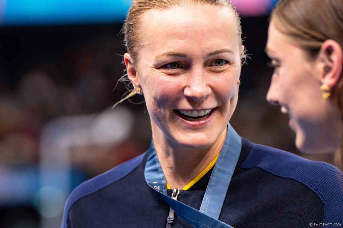 New Mom Sarah Sjostrom Among 22-Strong Swedish European Championships Roster