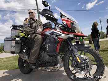 Lake Erie to Arctic Ocean: Motorcyclist riding across Canada to raise money for sick kids