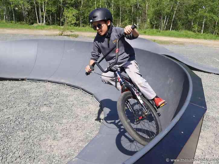 A place to ride and connect: Levack opens new pump track