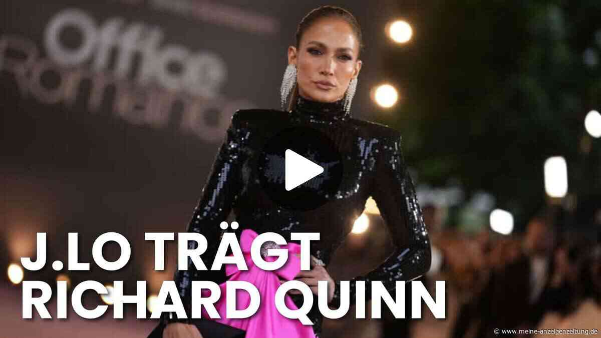 Video: Jennifer Lopez verzaubert London – Kleid lässt Fans staunen