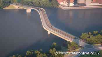 Plans approved for new pedestrian and cycle bridge across the River Taff