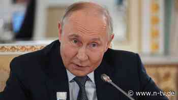 Weiter liebäugeln mit Schröder: Putin gibt sich in St. Petersburg siegesgewiss