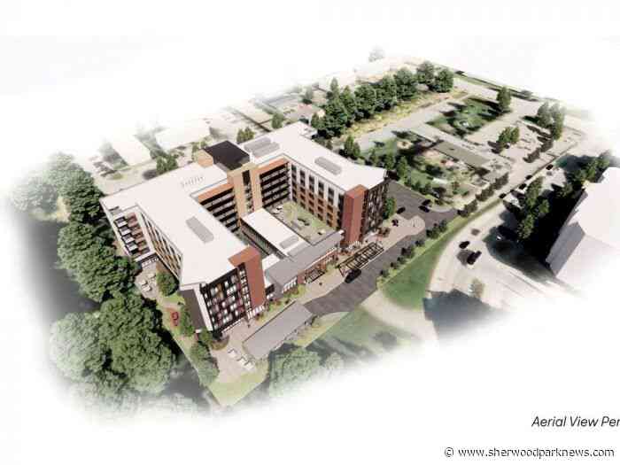 Crane removal marks milestone for Sherwood Care