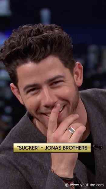 Sip and Sing Challenge w/ #NickJonas & #JimmyFallon! #FallonTonight