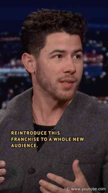 #NickJonas says it was “bizarre” to be back at camp after 16 years for #CampRock 3 😂 #FallonTonight