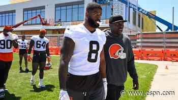 A pocket pair of 8s: Browns' Jared Verse, Dillion ...