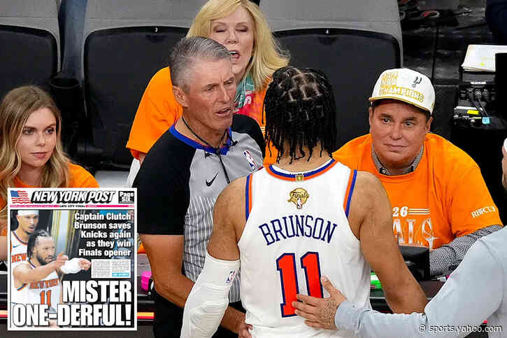NBA investigating ‘vulgar’ Jalen Brunson hecklers after tense Game 1 Finals moment