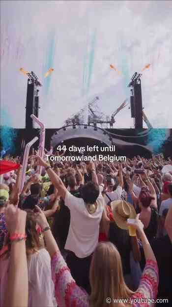 44 days left until Tomorrowland Belgium.