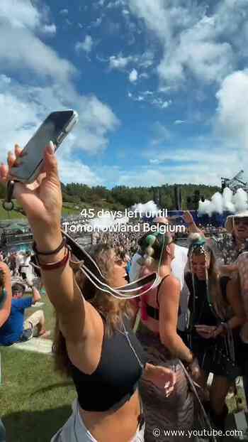45 days left until Tomorrowland Belgium.