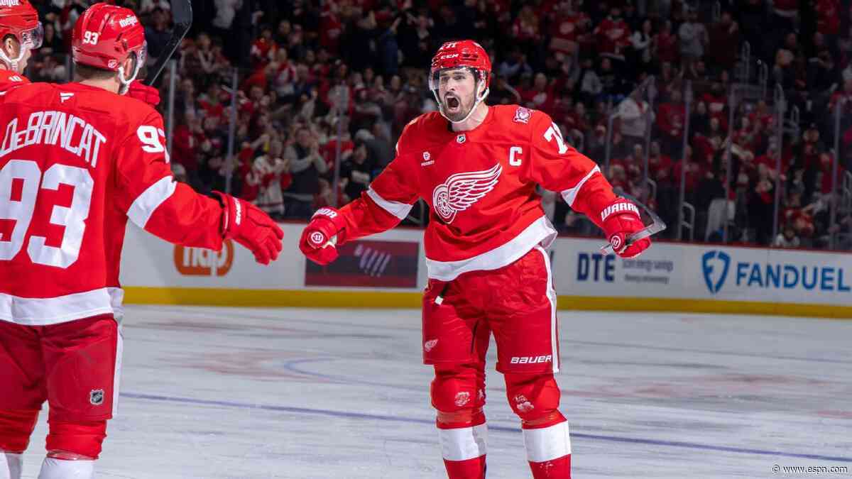 Sources: Red Wings captain Larkin requests trade