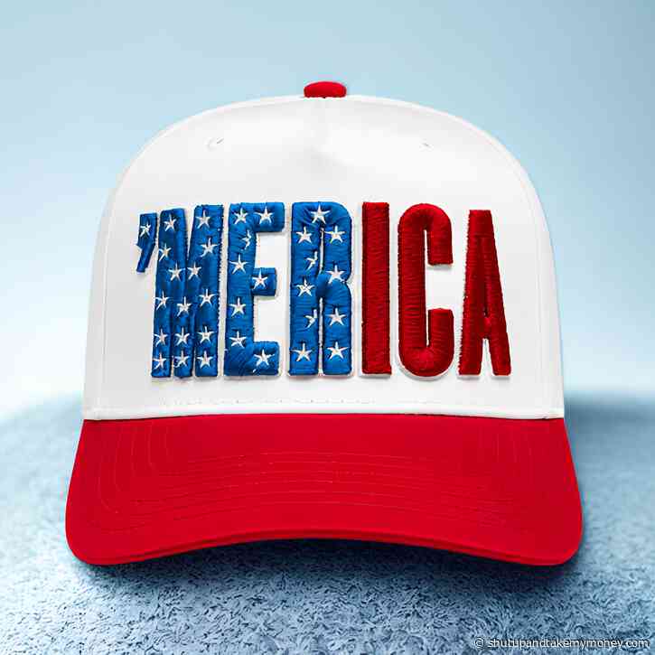 Merica Custom Embroidered American Hat