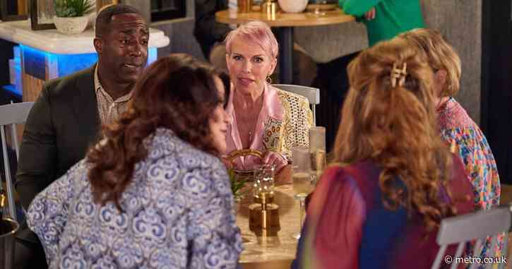 Debbie’s loved ones on Coronation Street spring a surprise that leaves her reeling