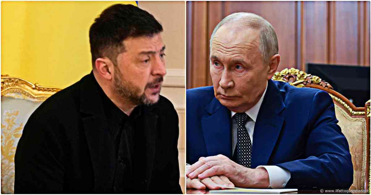 Zelensky scrive a Putin: “Incontriamoci per porre fine alla guerra”. Il Cremlino: “È il benvenuto a Mosca”