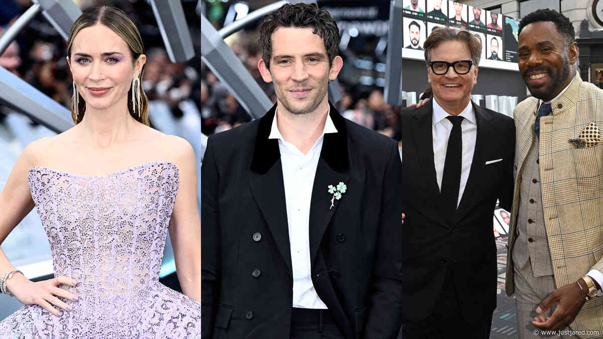 Emily Blunt Joins Josh O’Connor, Colin Firth, Colman Domingo, & More at ‘Disclosure Day’ Premiere in London!
