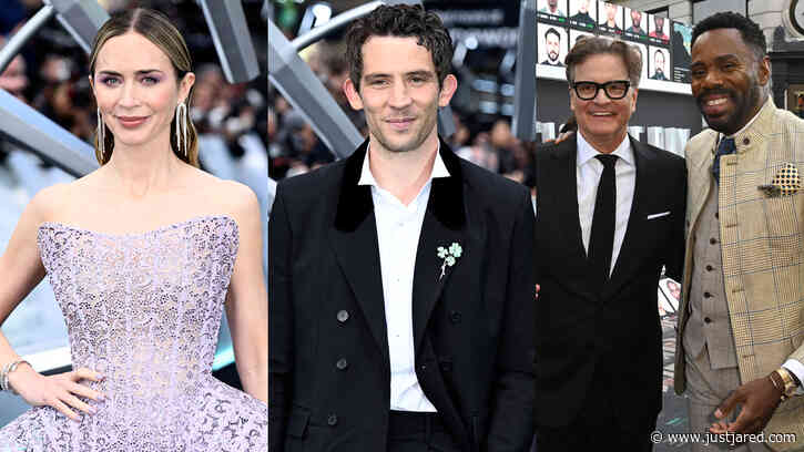Emily Blunt Joins Josh O’Connor, Colin Firth, Colman Domingo, & More at ‘Disclosure Day’ Premiere in London!