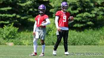 Vikings coach unfazed by perception of QB1 comp