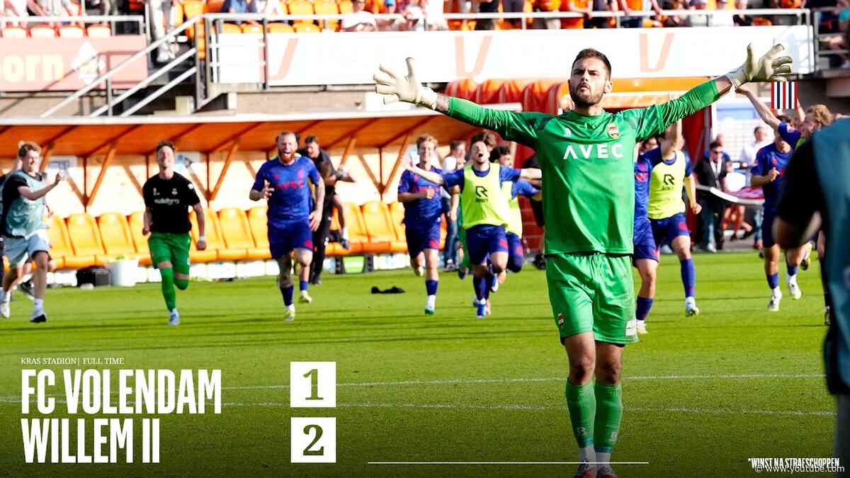 Highlights // FC Volendam - Willem II // 1-2