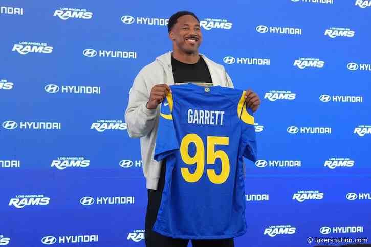 LeBron James Welcomes Rams Star Myles Garrett To L.A.