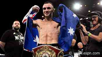 Tears to a world title fight: Andrew Moloney on the cusp of boxing glory