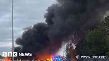 Fire engulfs 33 hybrid cars at docks compound