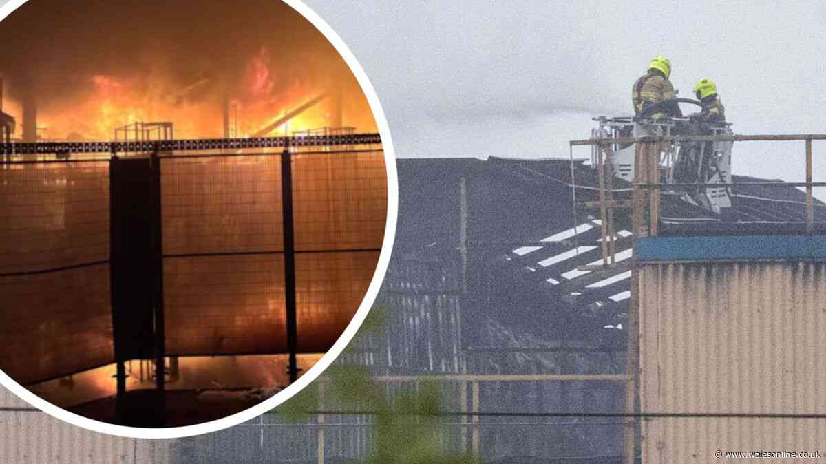 Fire at Tata Steel in Port Talbot reportedly causes 'substantial damage'