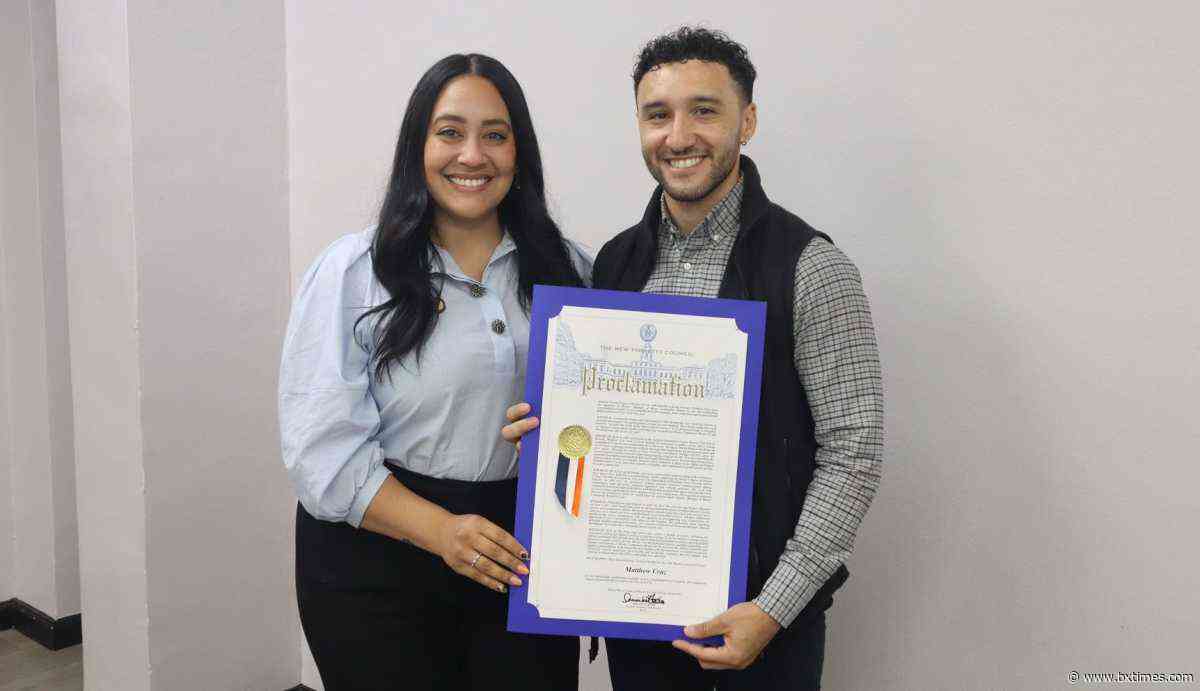 Matt Cruz departs Community Board 10 after nine years as district manager