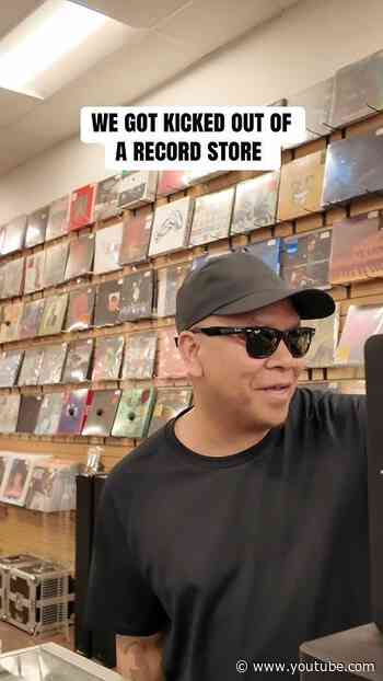DJ Chuckie and I Got Thrown Out of the Record Store | Laidback Luke