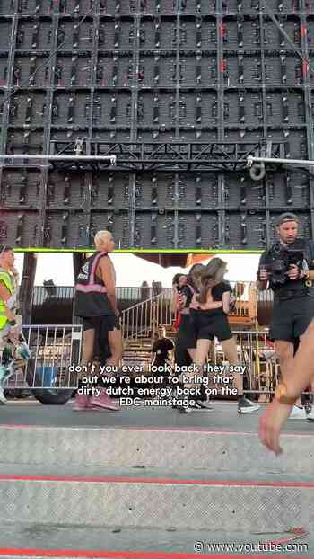 THIS is What it's Like Backstage of EDC Las Vegas | Laidback Luke