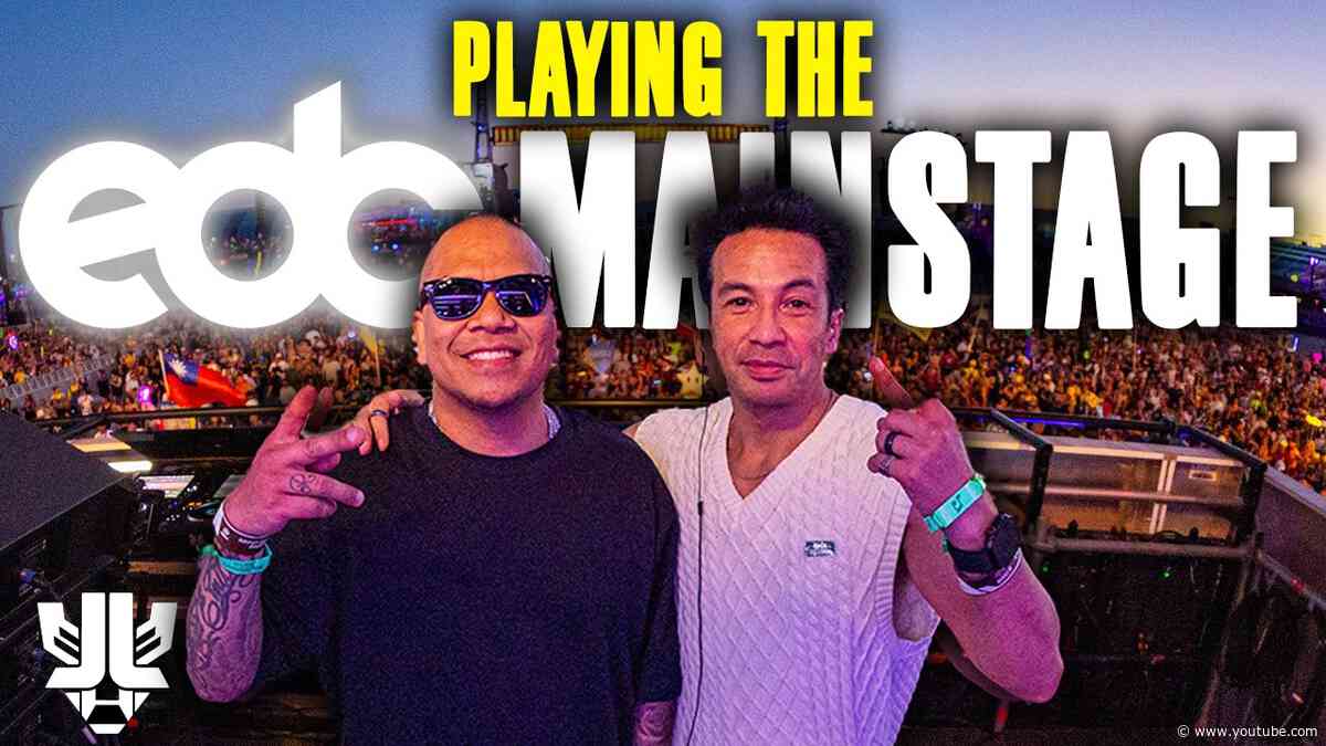 THIS is What it's Like to MAINSTAGE EDC Las Vegas | Laidback Luke