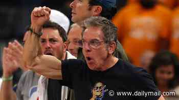 Ben Stiller shocks with bulging biceps at NBA Finals as muscles inspire fan to ask for his exercise routine