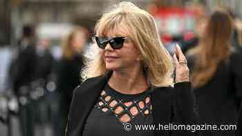 Goldie Hawn goes incognito in London to support son Wyatt Russell