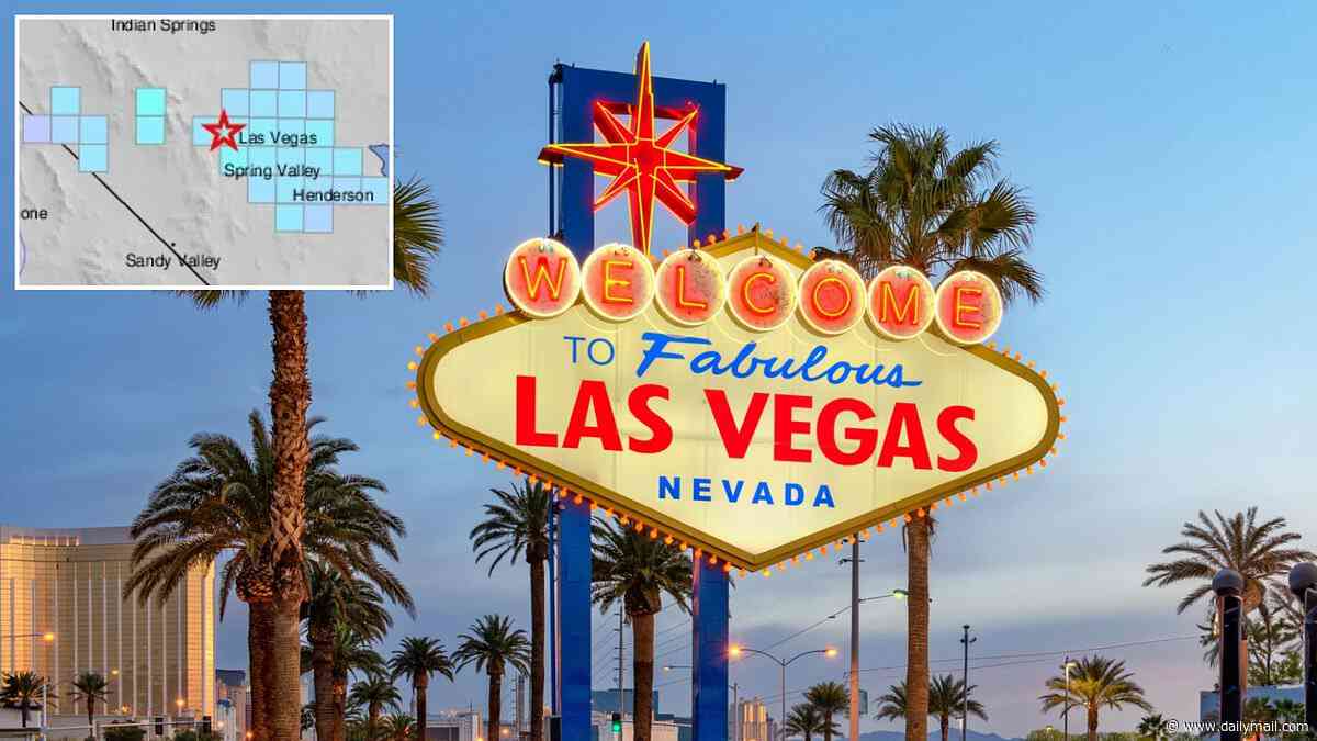 Las Vegas struck by house-shaking earthquake as thousands are left rattled