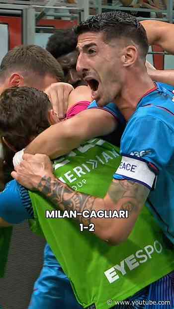 Storia di una rimonta rossoblù ❤️💙 #MilanCagliari #seriea #calcioitaliano