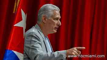 U.S. imposes sanctions on Cuban President Miguel Díaz-Canel in latest move to pressure leadership