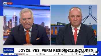 Barnaby Joyce trips up on Sky News over foreign ownership ban
