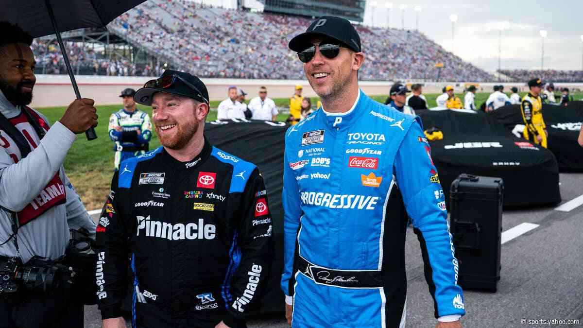 Denny Hamlin Officially Collects On His Bet With Tyler Reddick