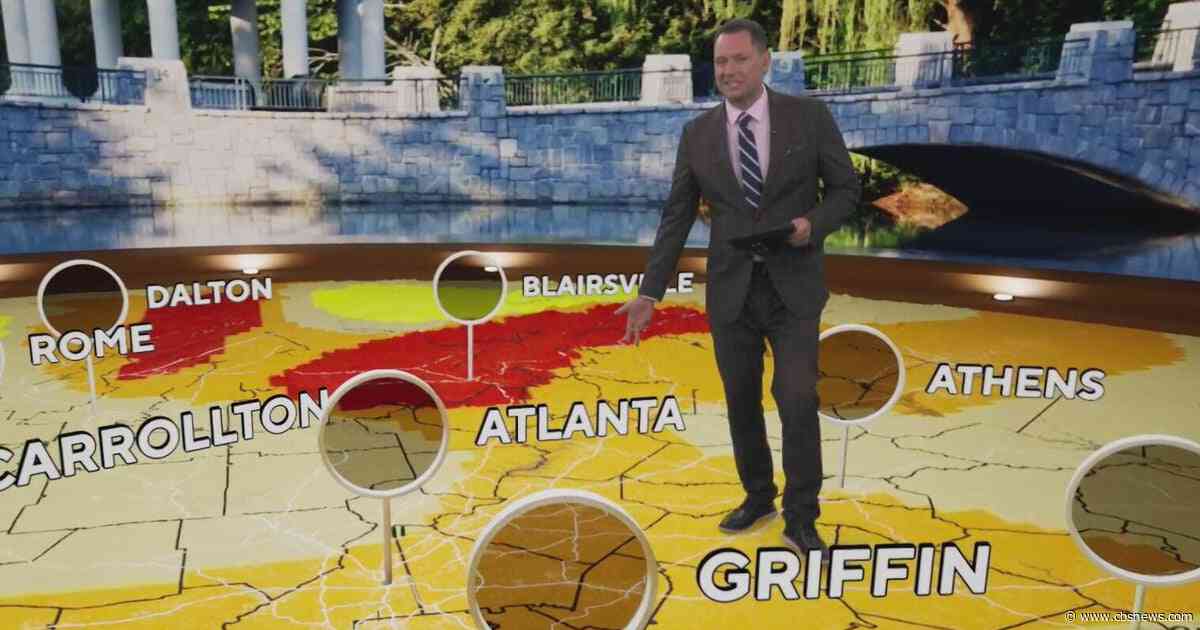 Dry weather sticking around through most of the weekend in Georgia