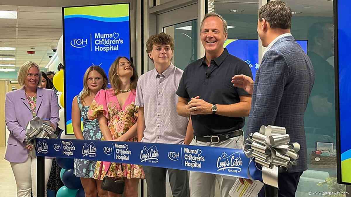Lightning coach Cooper creates a room for families that need it the most