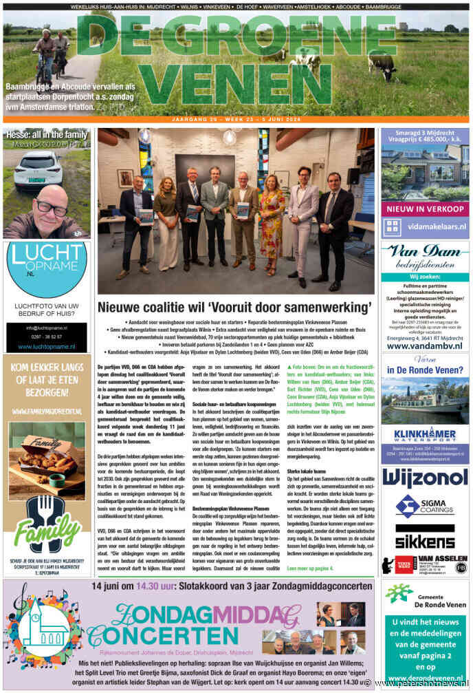 De Groene Venen van 05 juni staat online @groenevenen