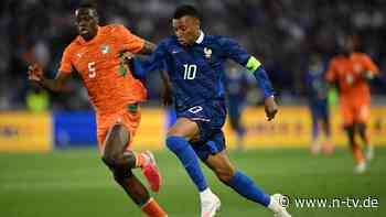 Comeback-Sieg der Elfenbeinküste: Testspiel-Überraschung: Frankreich patzt gegen DFB-Gegner