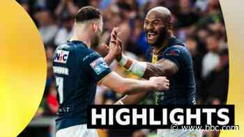Leeds score nine tries in Huddersfield romp