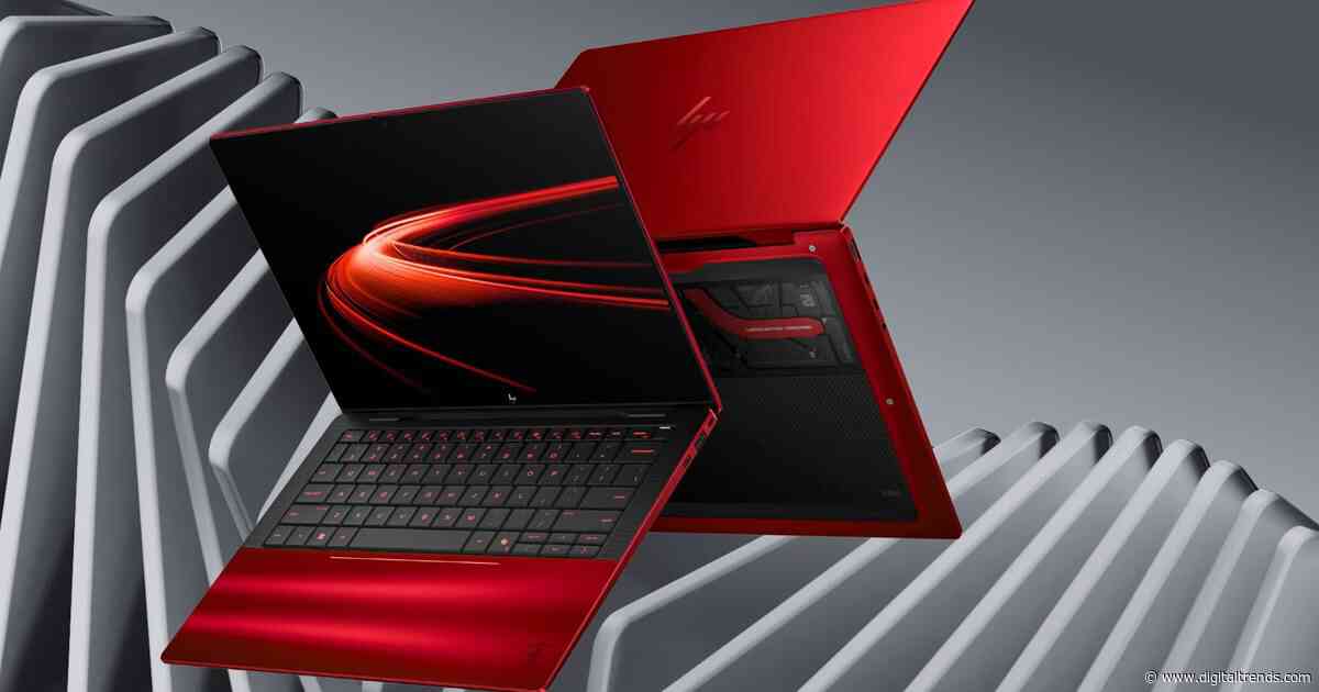 HP and Ferrari made a dreamy red laptop, and I can’t stop ogling at it
