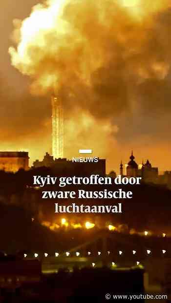 Kyiv getroffen door zware Russische luchtaanval