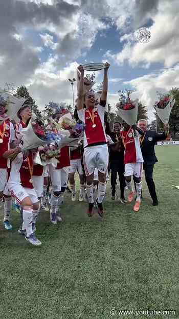 Ajax Under-15s are champions! 👏