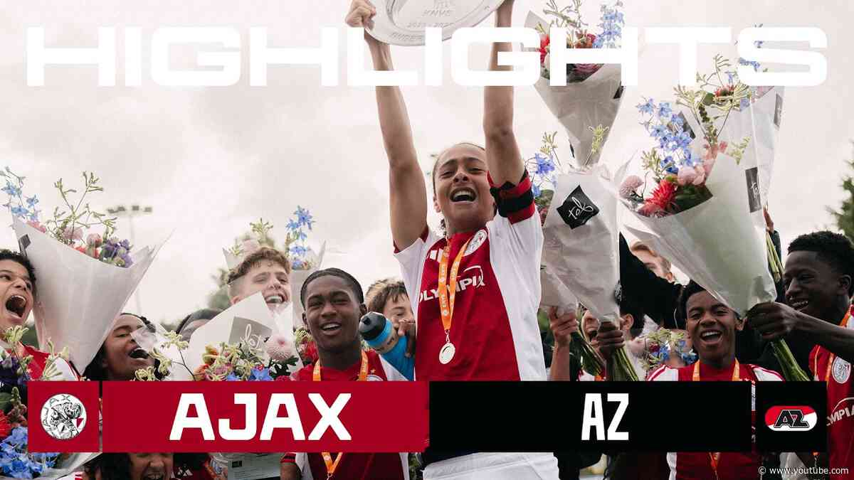 Champions! 🏆 | Highlights Ajax 015 - AZ O15
