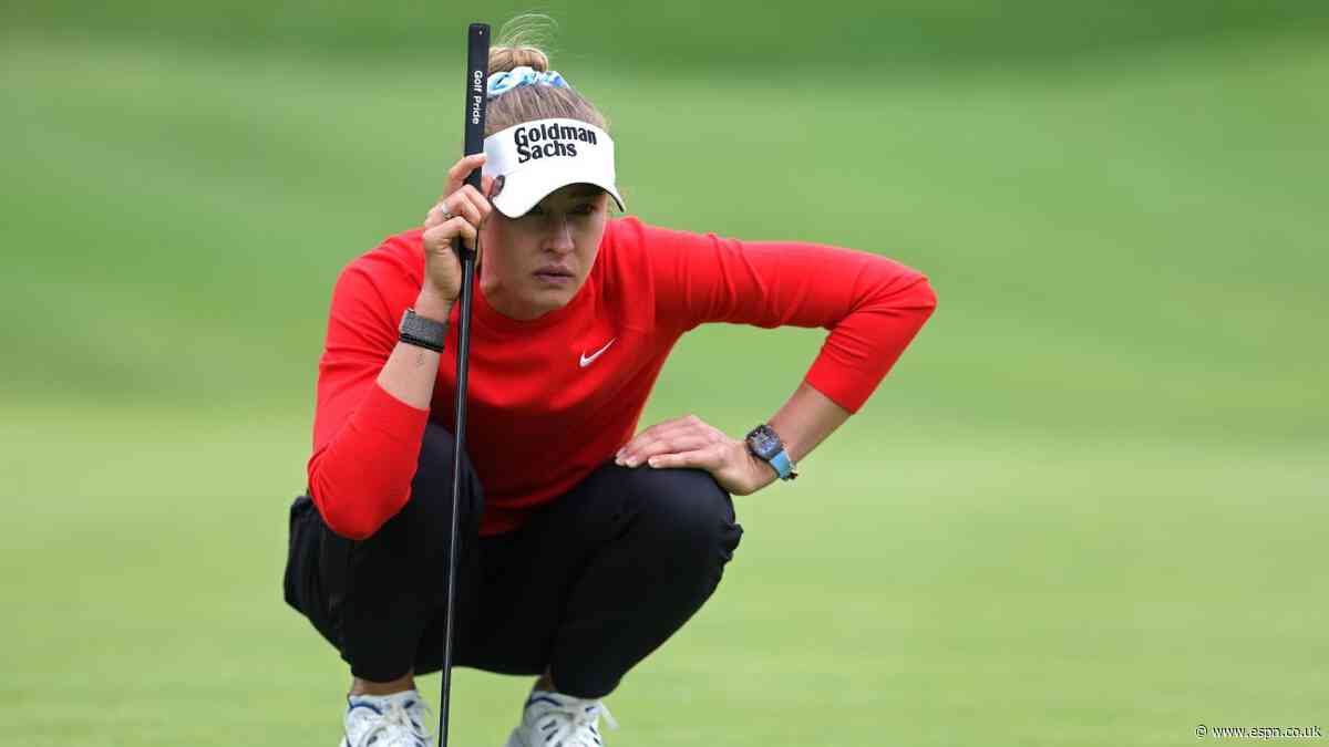 Nelly Korda swaps out custom LeBron shoes in middle of U.S. Women's Open 1st round